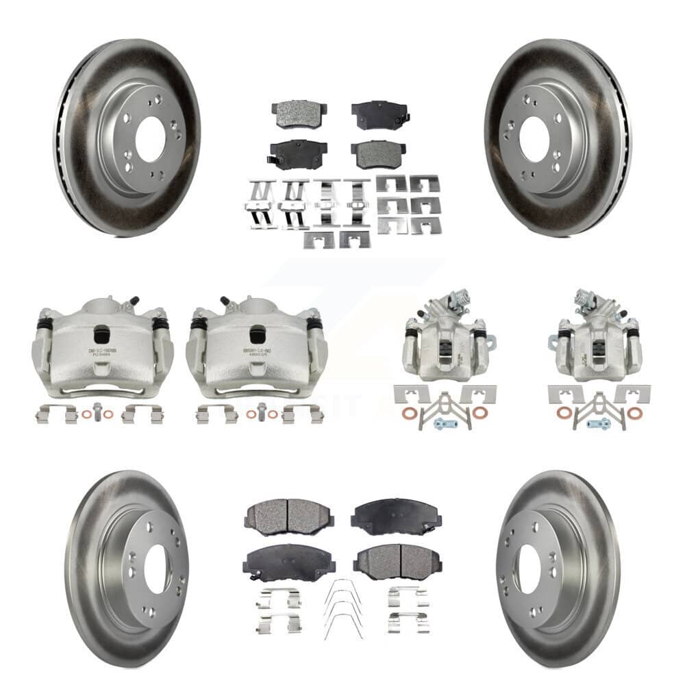 Transit Auto - KCG-101079T - Front and Rear Disc Brake Kits