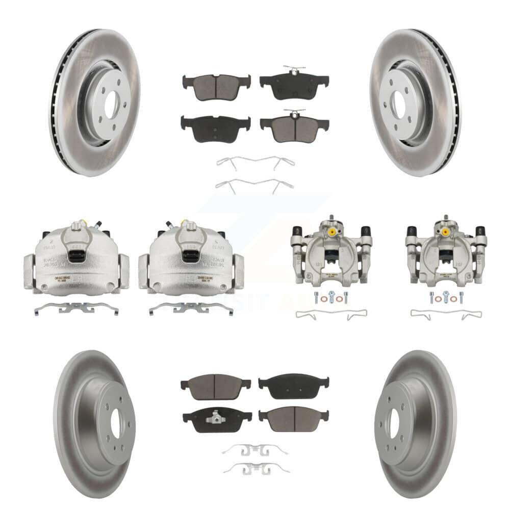 Transit Auto - KCG-101080C - Front and Rear Disc Brake Kits