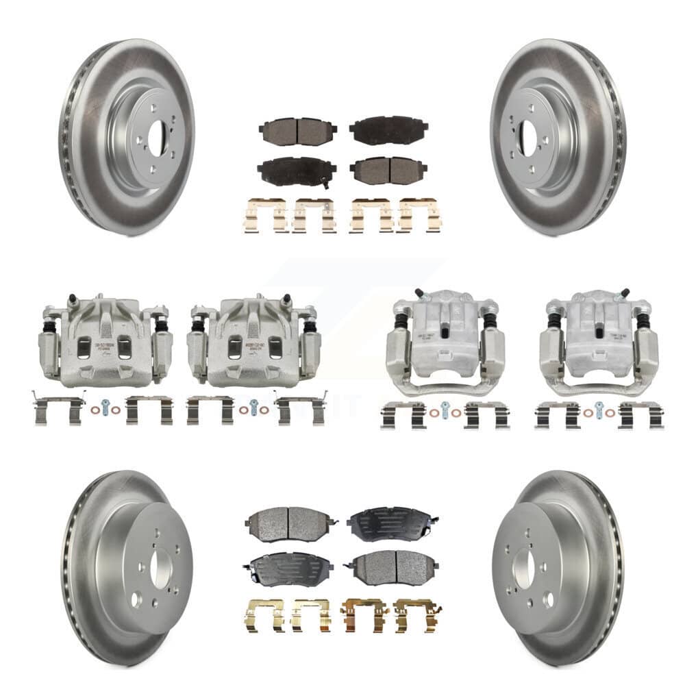 Transit Auto - KCG-101083P - Front and Rear Disc Brake Kits