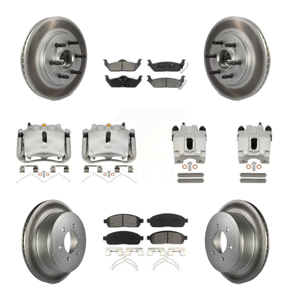 Transit Auto - KCG-101083S - Front and Rear Disc Brake Kits