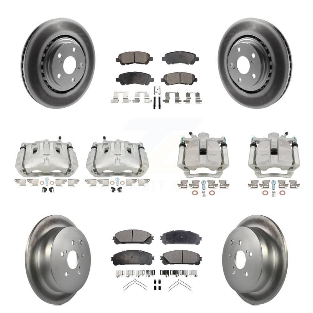 Transit Auto - KCG-101089P - Front and Rear Disc Brake Kits
