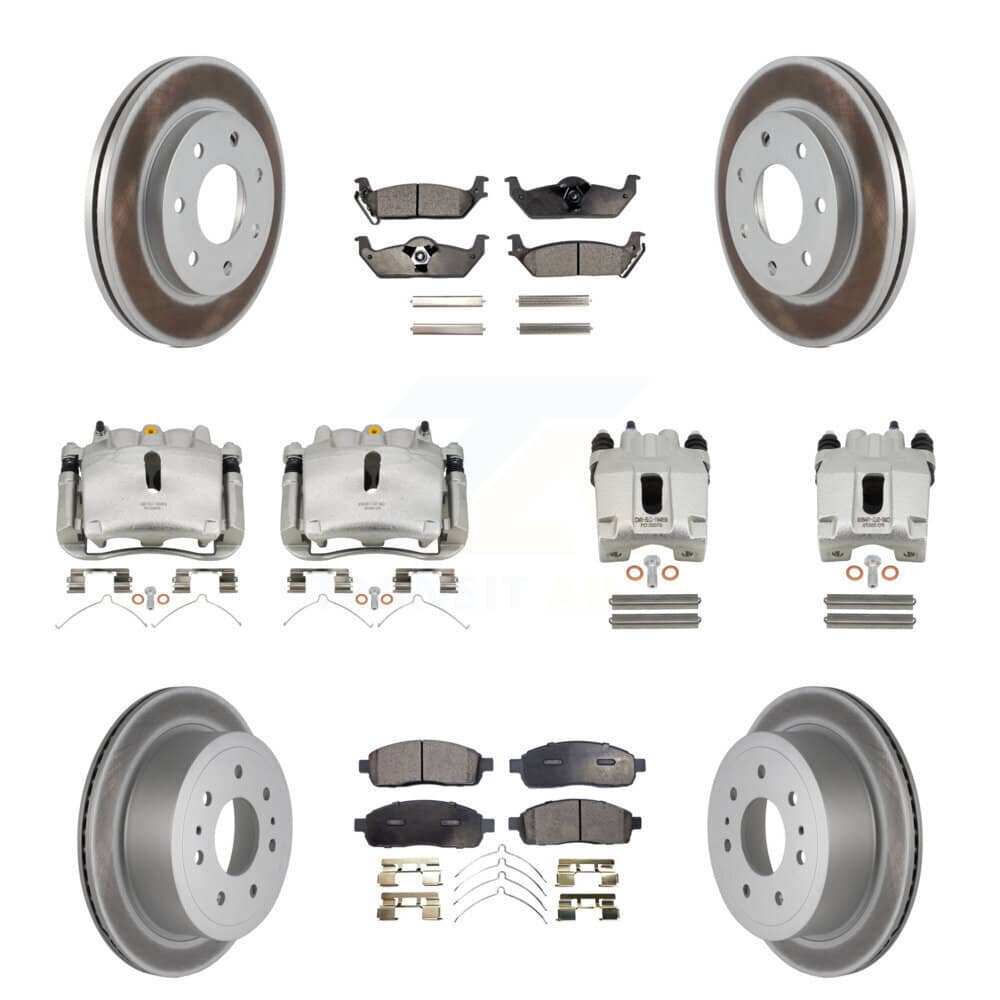 Transit Auto - KCG-101090T - Front and Rear Disc Brake Kits