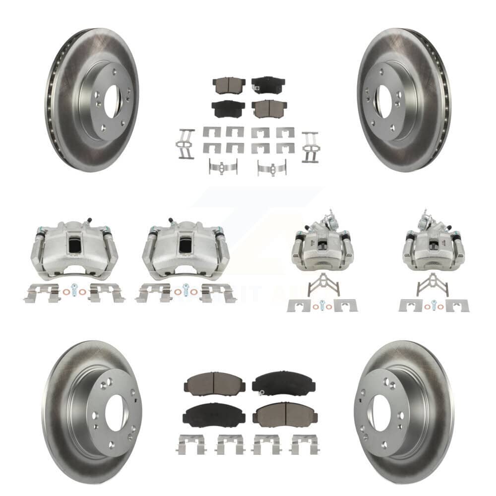Transit Auto - KCG-101091C - Front and Rear Disc Brake Kits