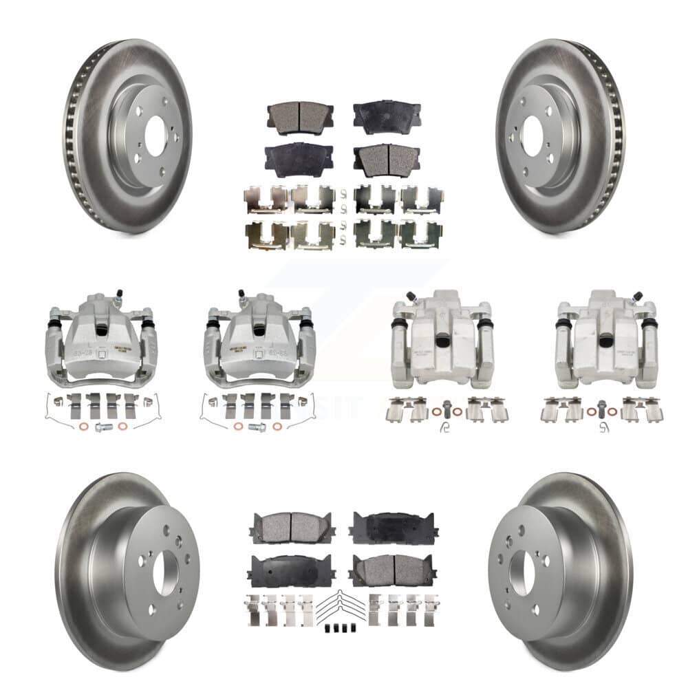Transit Auto - KCG-101092P - Front and Rear Disc Brake Kits