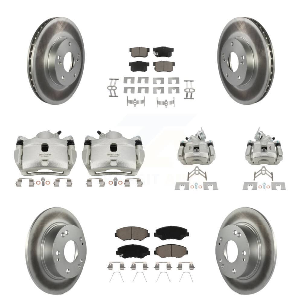 Transit Auto - KCG-101095C - Front and Rear Disc Brake Kits