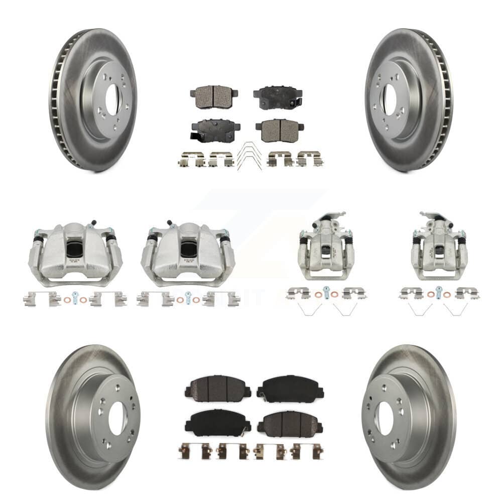 Transit Auto - KCG-101095P - Front and Rear Disc Brake Kits