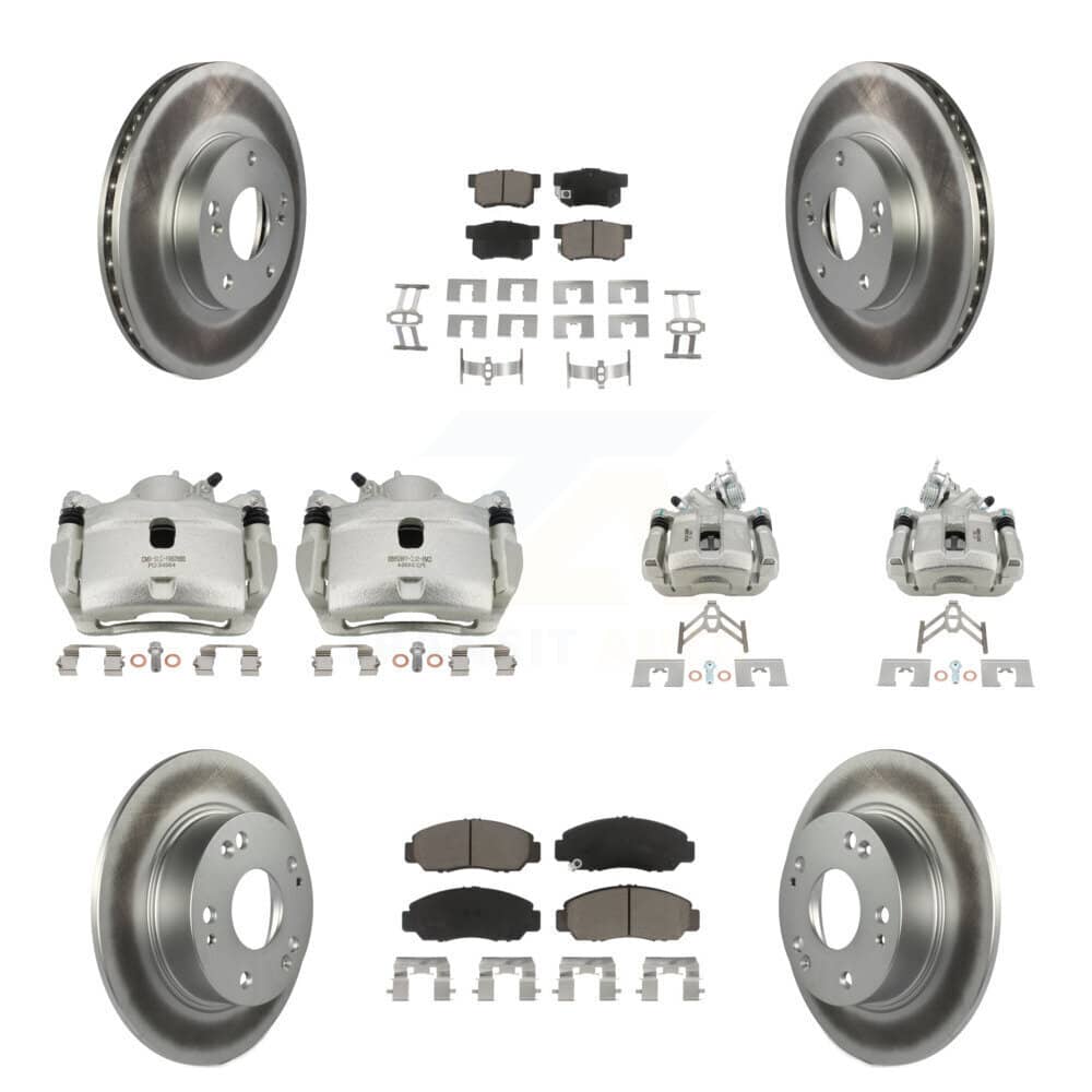 Transit Auto - KCG-101096C - Front and Rear Disc Brake Kits