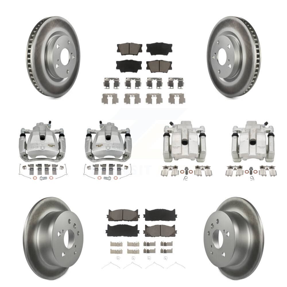 Transit Auto - KCG-101097C - Front and Rear Disc Brake Kits