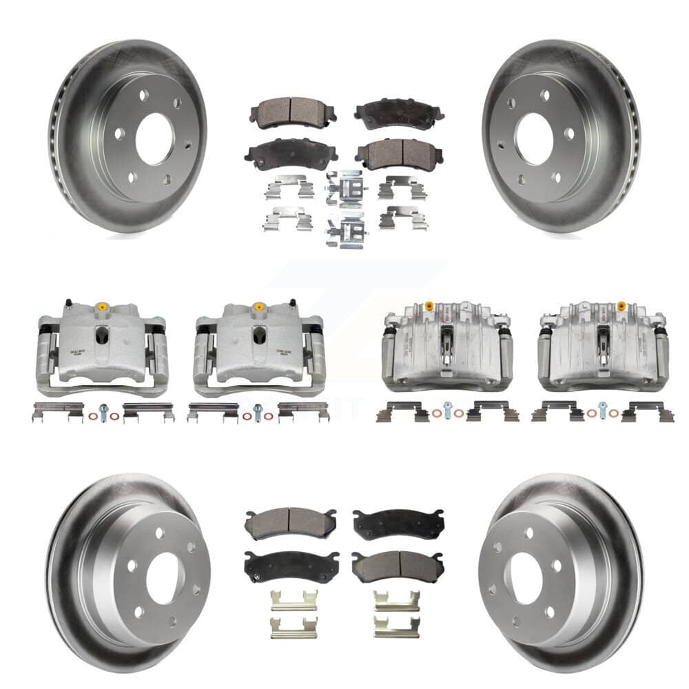 Transit Auto - KCG-101104T - Front and Rear Disc Brake Kits