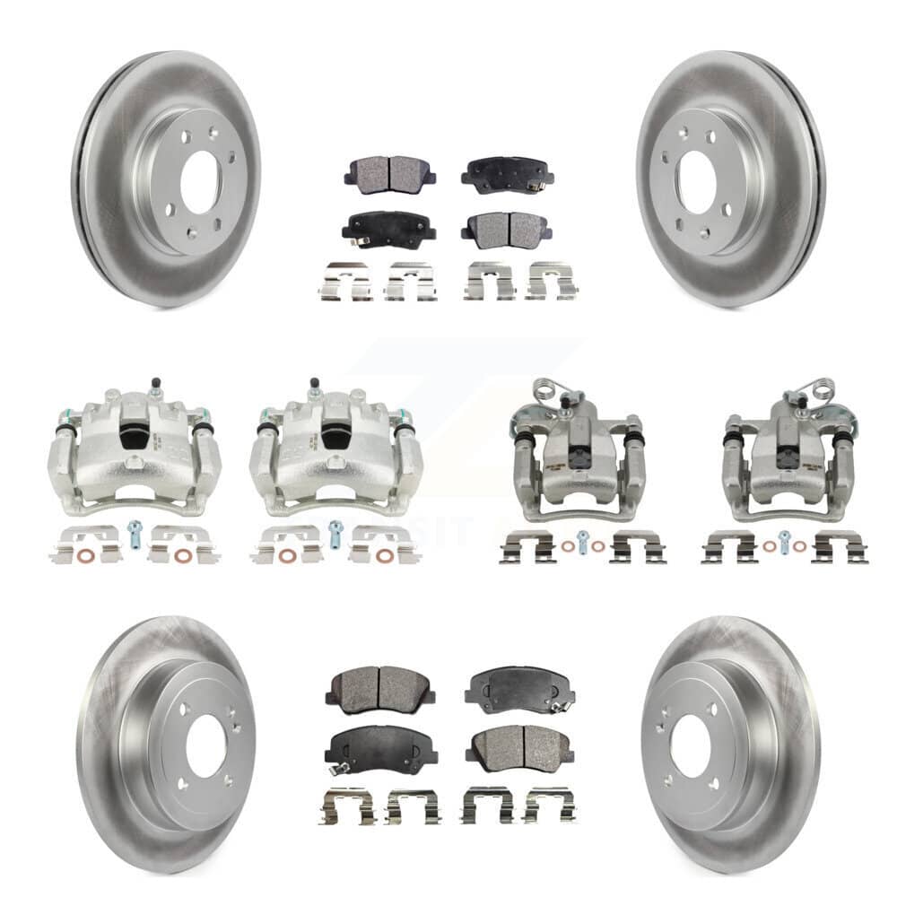 Transit Auto - KCG-101108P - Front and Rear Disc Brake Kits
