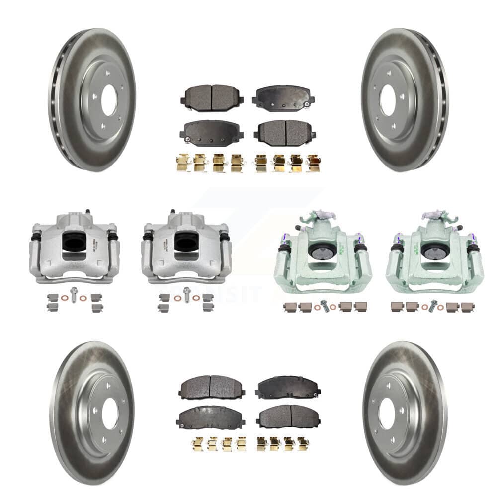 Transit Auto - KCG-101108T - Front and Rear Disc Brake Kits