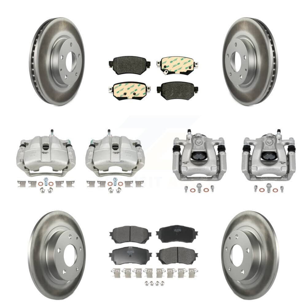 Transit Auto - KCG-101112P - Front and Rear Disc Brake Kits
