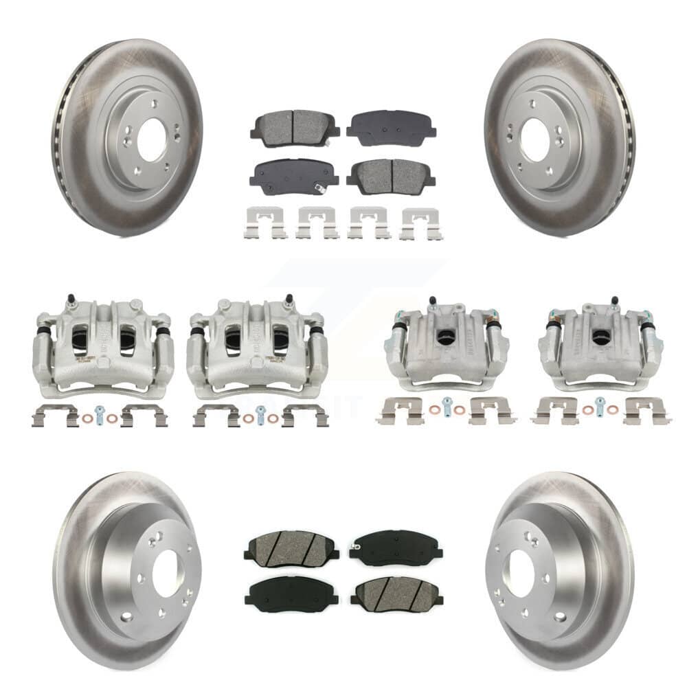 Transit Auto - KCG-101117S - Front and Rear Disc Brake Kits