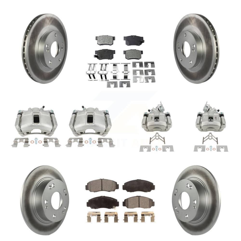Transit Auto - KCG-101117T - Front and Rear Disc Brake Kits