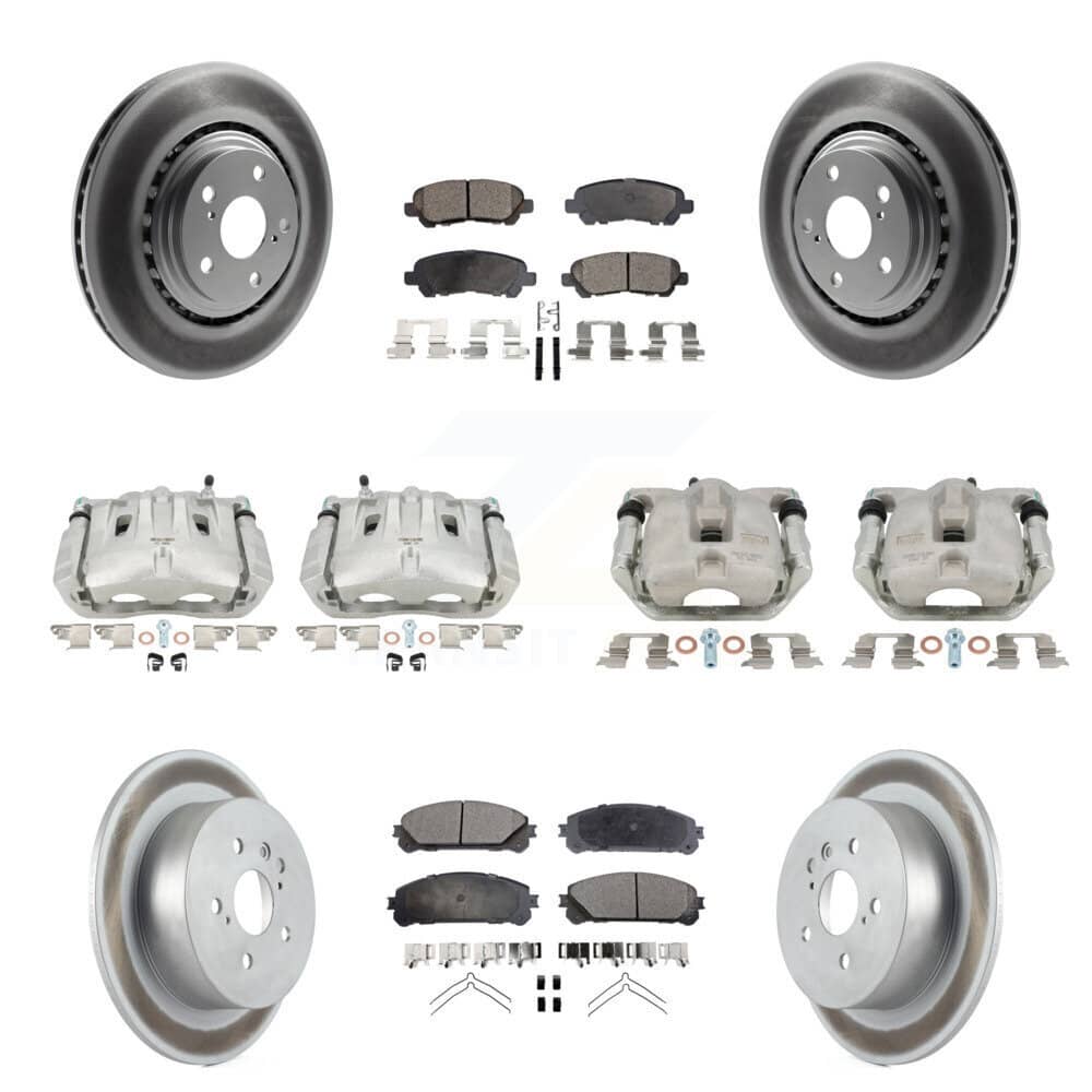 Transit Auto - KCG-101123P - Front and Rear Disc Brake Kits