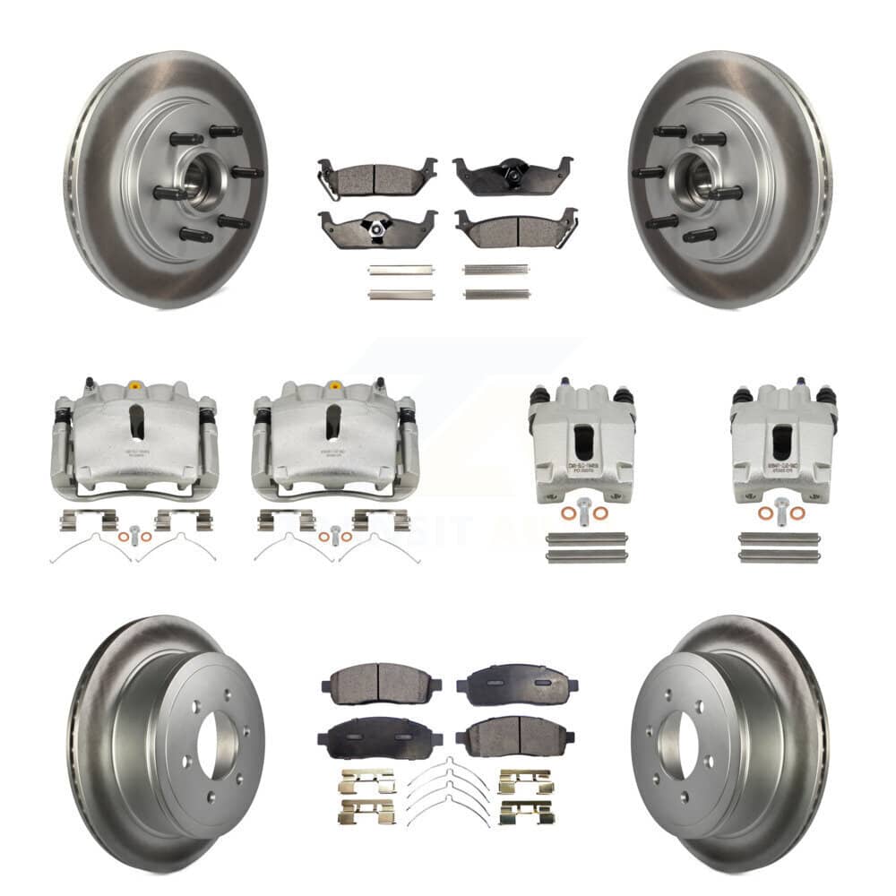 Transit Auto - KCG-101126P - Front and Rear Disc Brake Kits