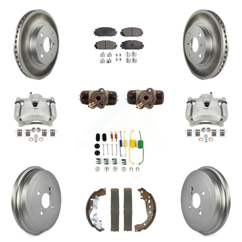 Transit Auto - KCG-101132T - Front and Rear Disc Brake Kits