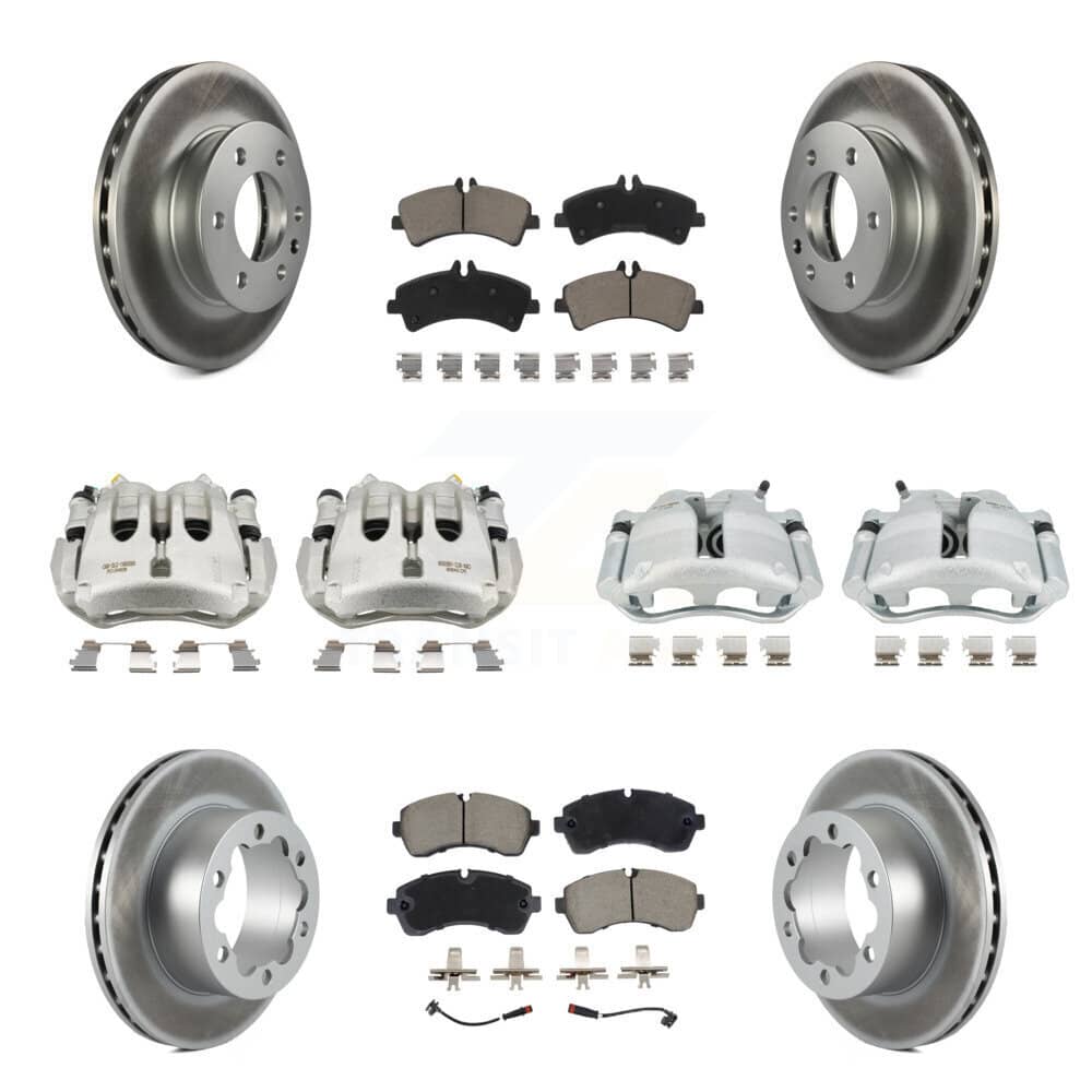 Transit Auto - KCG-101136C - Front and Rear Disc Brake Kits