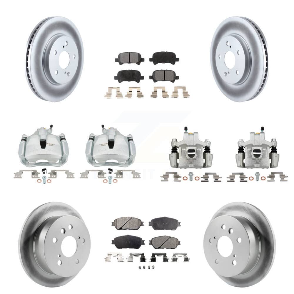 Transit Auto - KCG-101139T - Front and Rear Disc Brake Kits