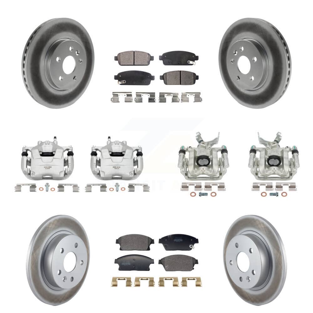 Transit Auto - KCG-101147P - Front and Rear Disc Brake Kits