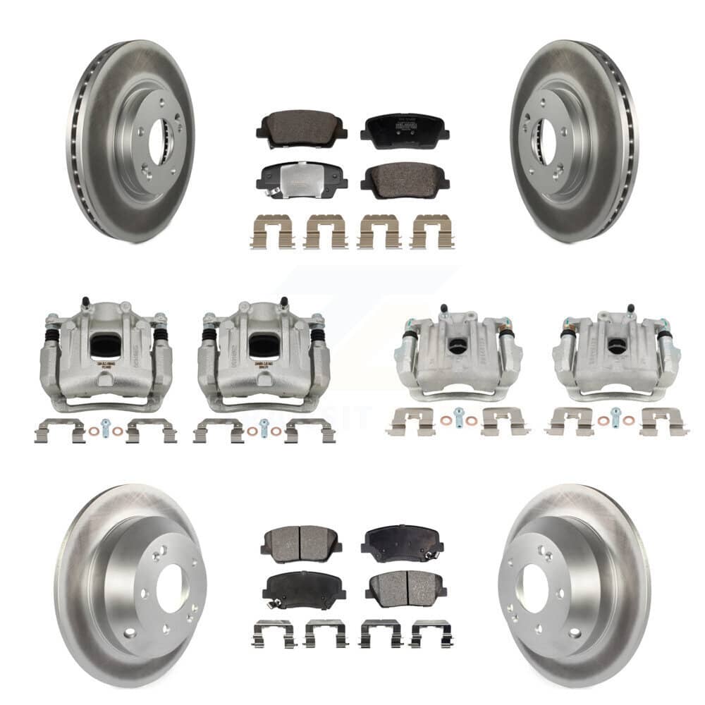 Transit Auto - KCG-101150P - Front and Rear Disc Brake Kits