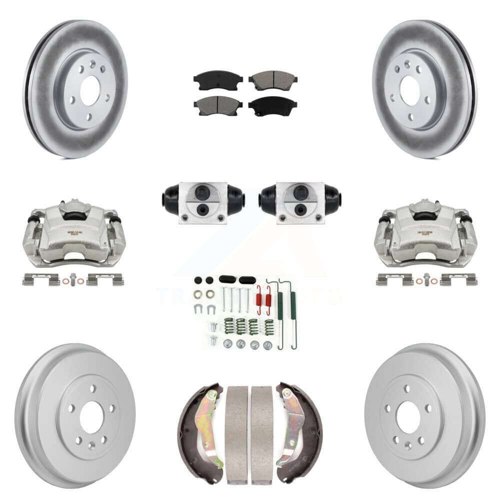 Transit Auto - KCG-101150S - Front and Rear Disc Brake Kits
