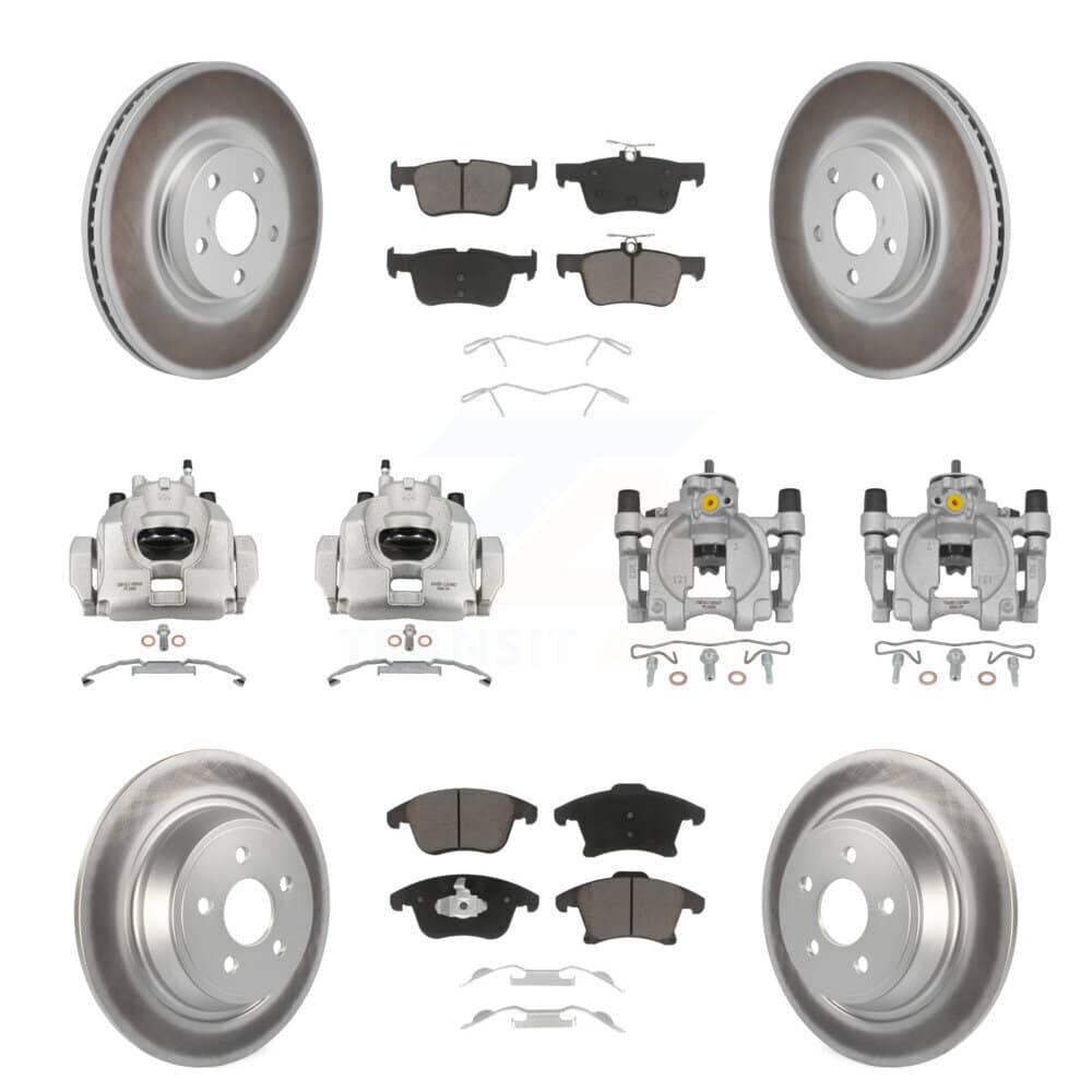 Transit Auto - KCG-101151C - Front and Rear Disc Brake Kits