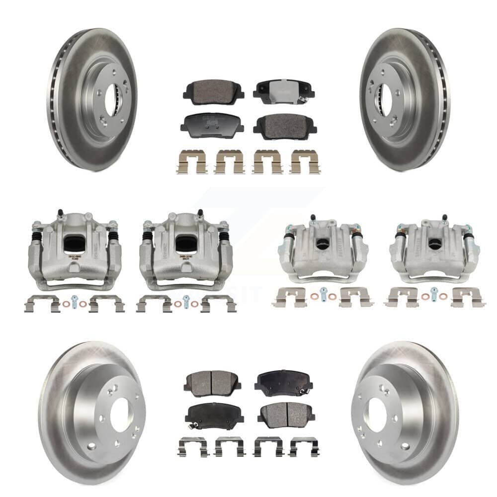 Transit Auto - KCG-101151T - Front and Rear Disc Brake Kits