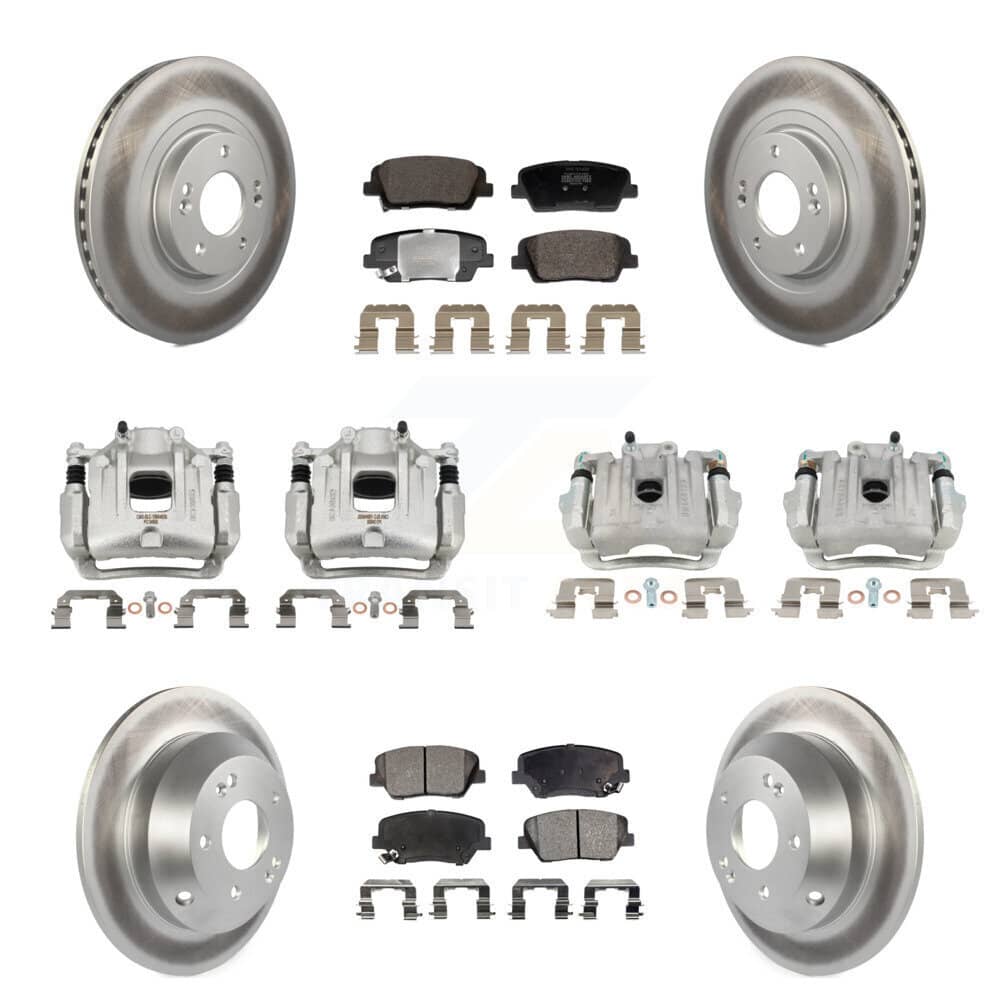 Transit Auto - KCG-101152P - Front and Rear Disc Brake Kits