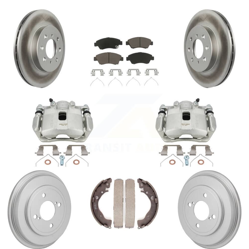 Transit Auto - KCG-101154C - Front and Rear Disc Brake Kits