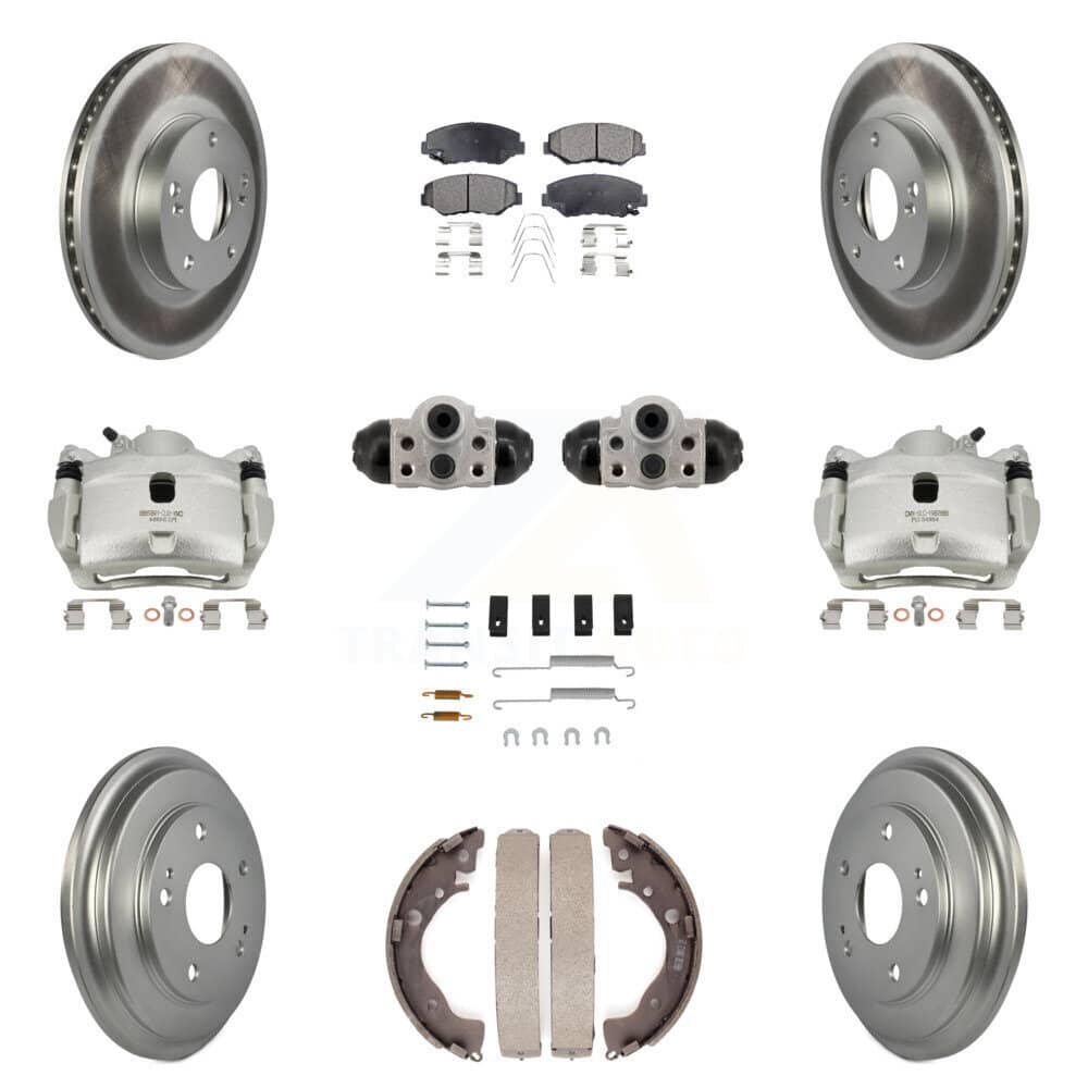 Transit Auto - KCG-101180P - Front and Rear Disc Brake Kits