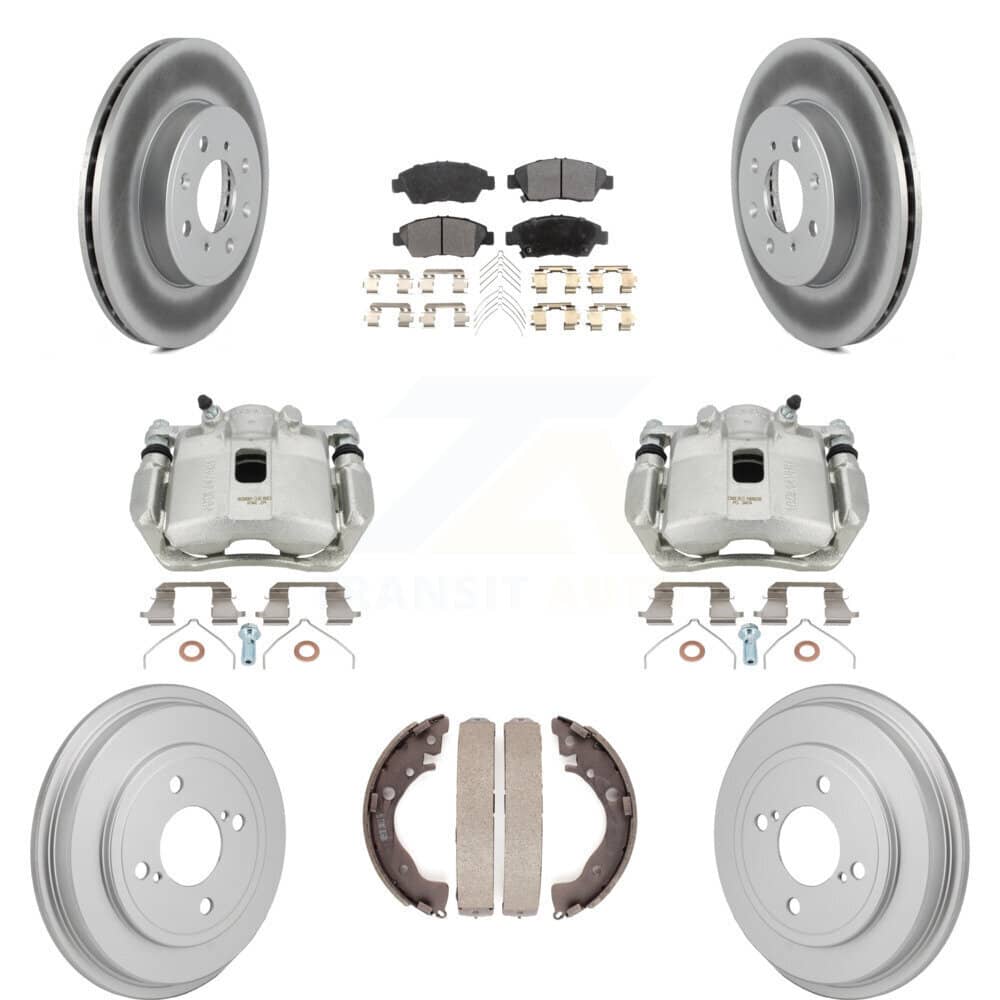 Transit Auto - KCG-101182T - Front and Rear Disc Brake Kits