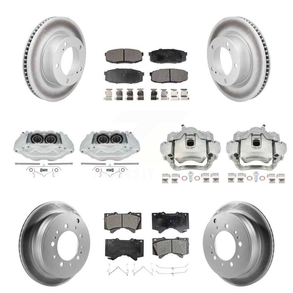 Transit Auto - KCG-101197T - Front and Rear Disc Brake Kits