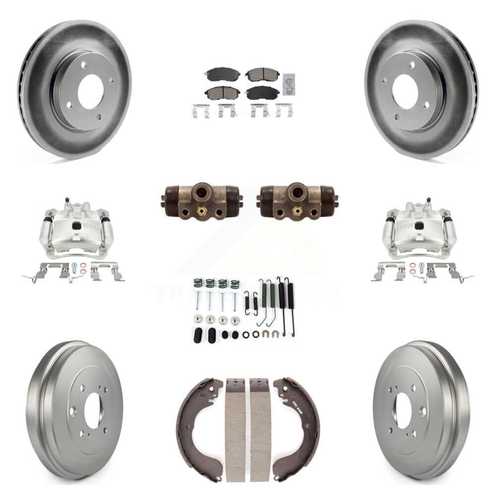 Transit Auto - KCG-101277N - Front and Rear Disc Brake Kits
