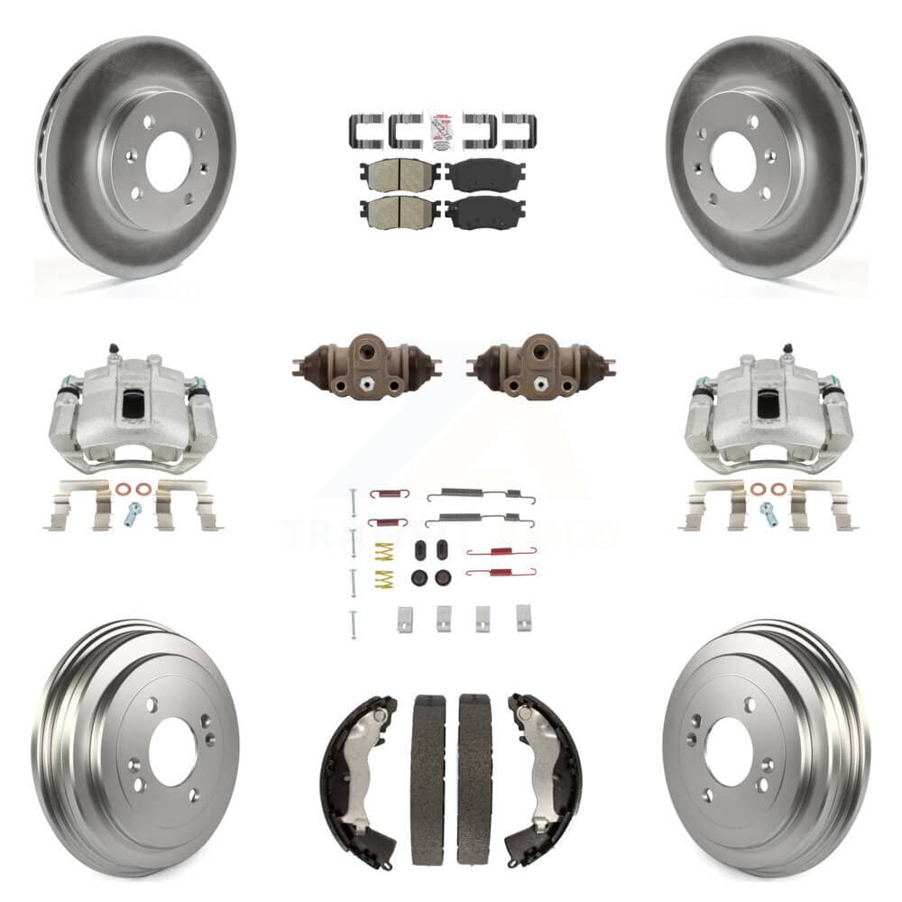 Transit Auto - KCG-101284N - Front and Rear Disc Brake Kits