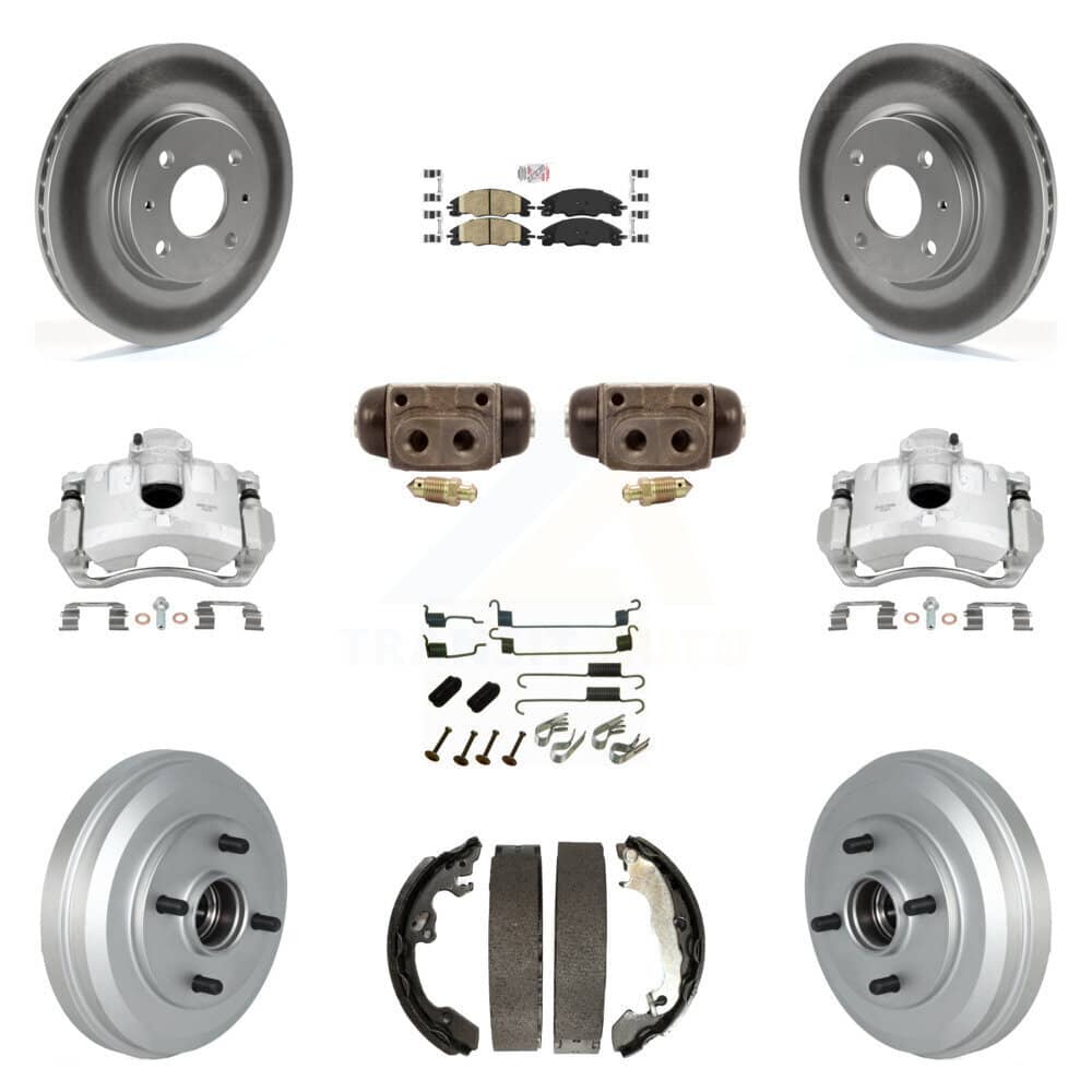 Transit Auto - KCG-101291N - Front and Rear Disc Brake Kits