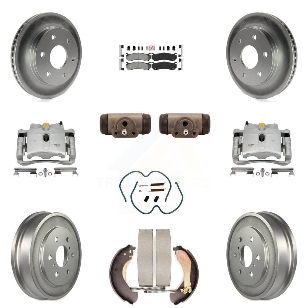 Transit Auto - KCG-101324N - Front and Rear Disc Brake Kits
