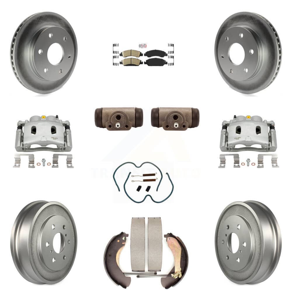 Transit Auto - KCG-101332N - Front and Rear Disc Brake Kits