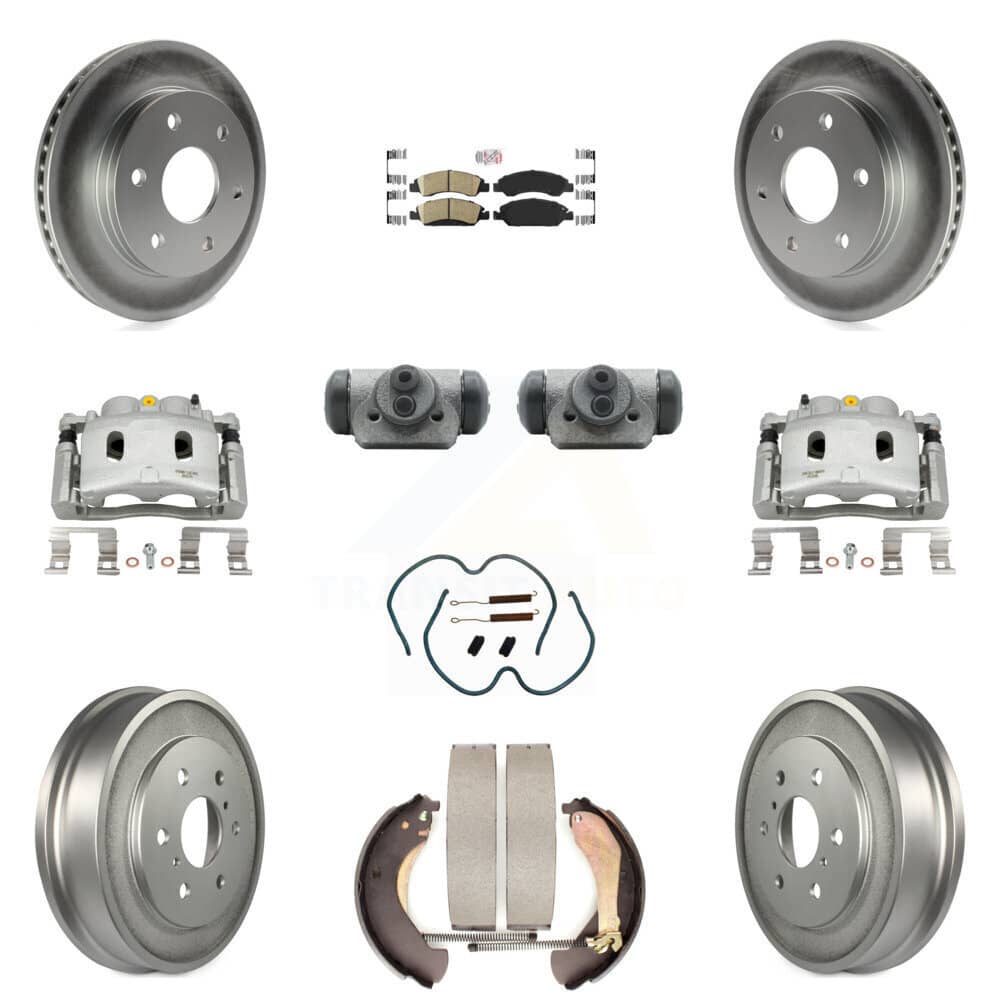 Transit Auto - KCG-101333N - Front and Rear Disc Brake Kits