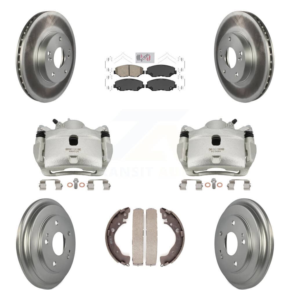 Transit Auto - KCG-101364N - Front and Rear Disc Brake Kits