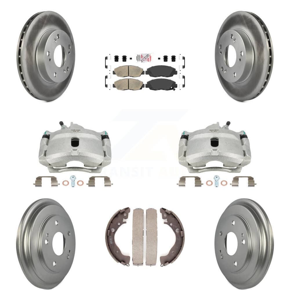 Transit Auto - KCG-101370N - Front and Rear Disc Brake Kits
