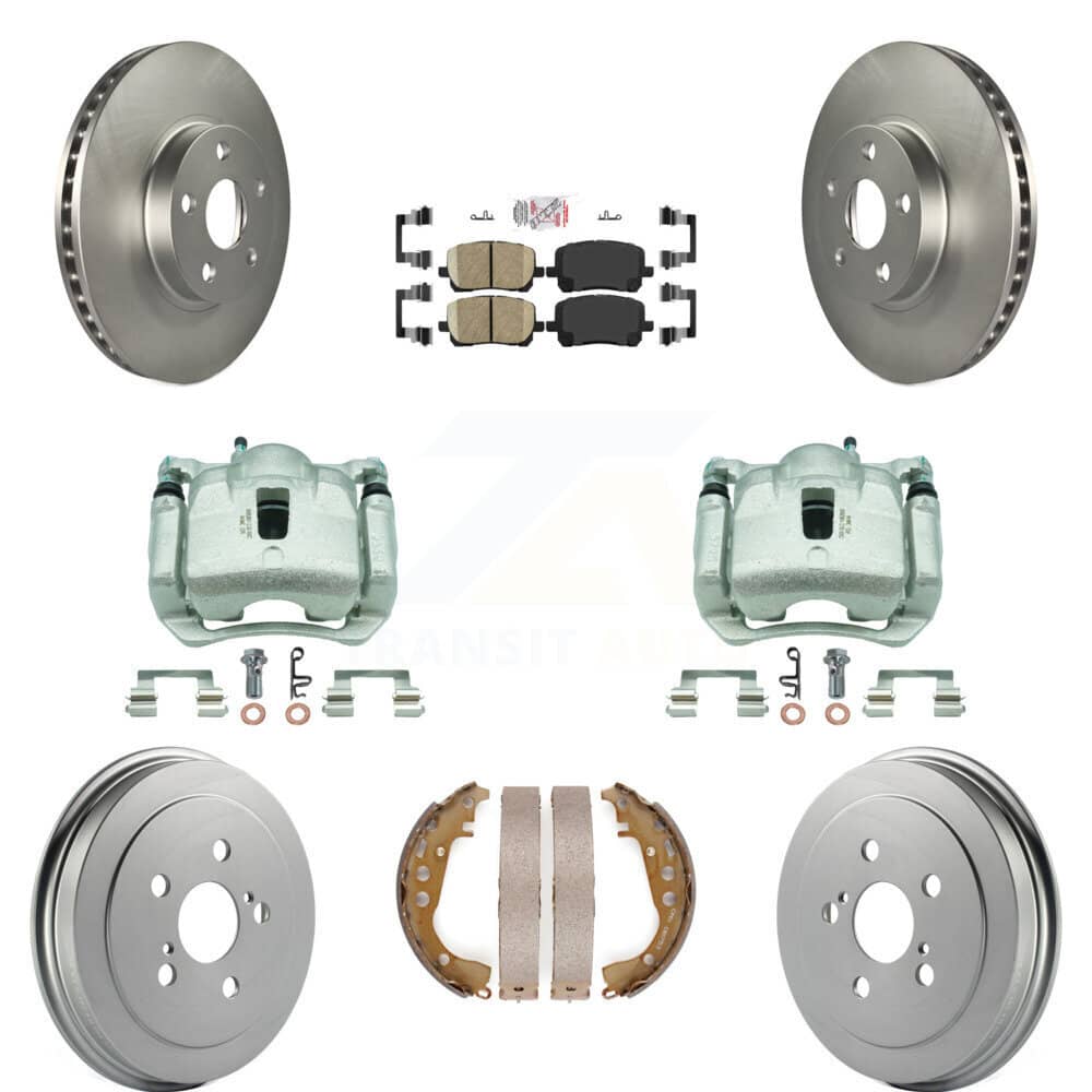 Transit Auto - KCG-101371N - Front and Rear Disc Brake Kits