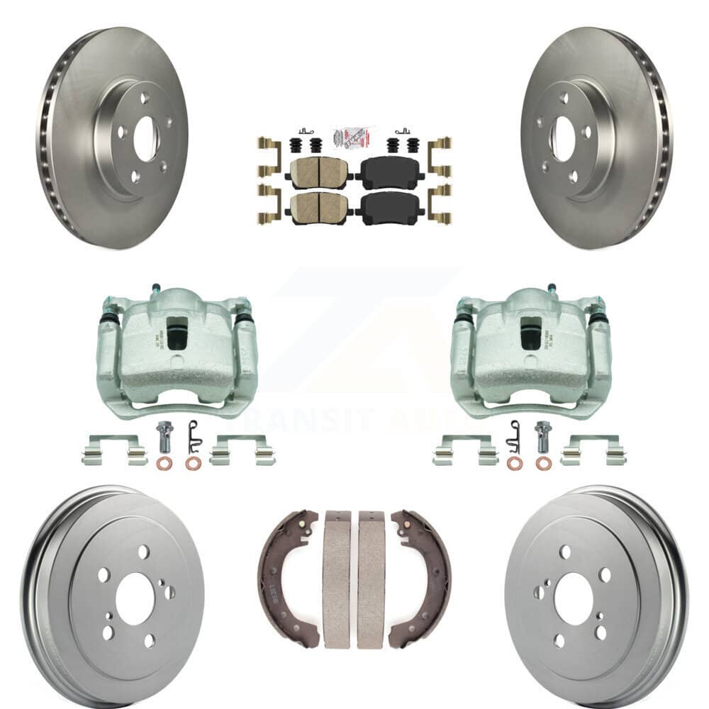 Transit Auto - KCG-101374N - Front and Rear Disc Brake Kits