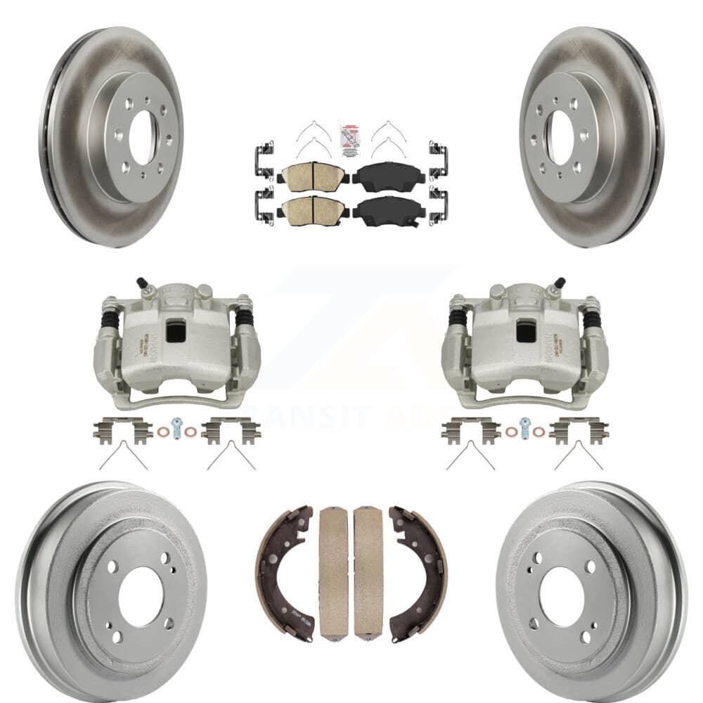 Transit Auto - KCG-101379N - Front and Rear Disc Brake Kits