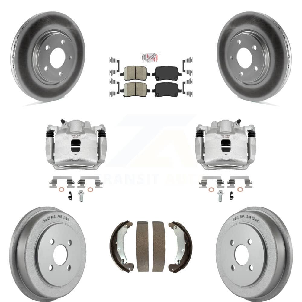 Transit Auto - KCG-101382N - Front and Rear Disc Brake Kits