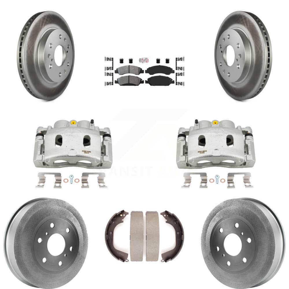 Transit Auto - KCG-101387N - Front and Rear Disc Brake Kits