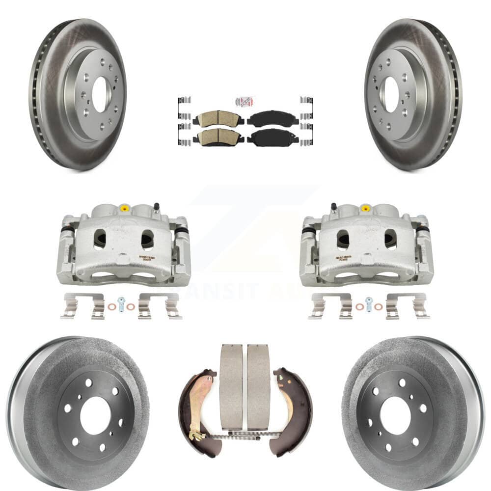 Transit Auto - KCG-101389N - Front and Rear Disc Brake Kits