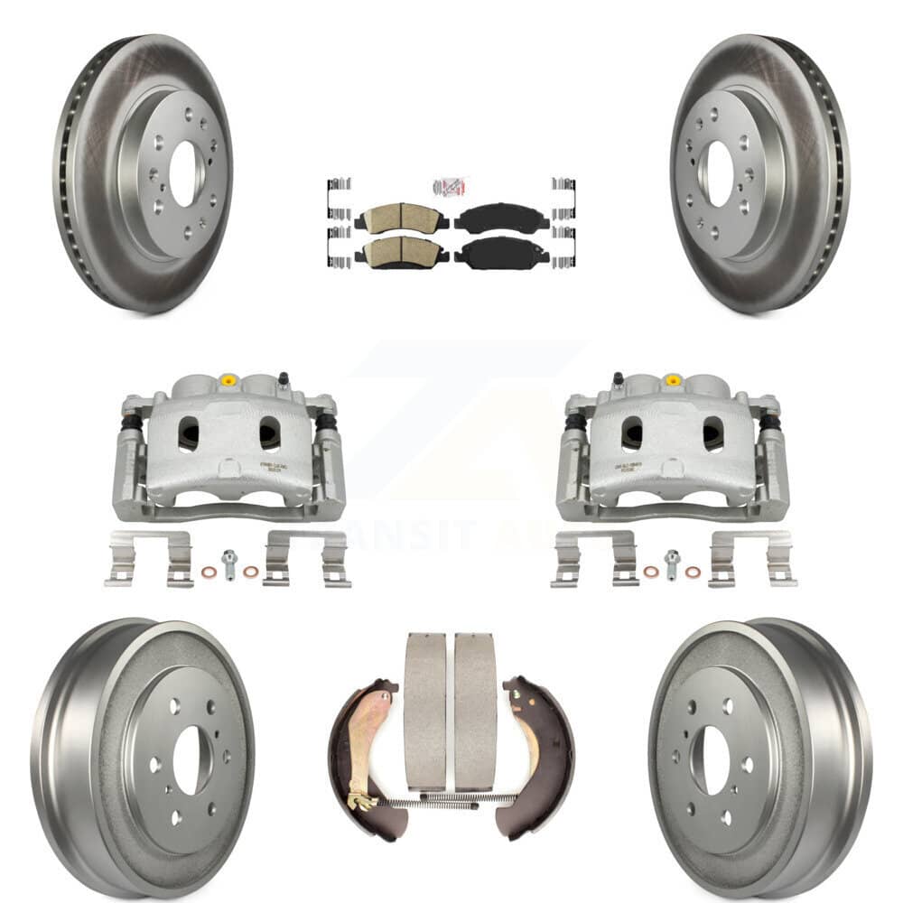 Transit Auto - KCG-101408N - Front and Rear Disc Brake Kits