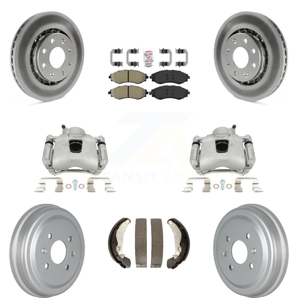 Transit Auto - KCG-101420N - Front and Rear Disc Brake Kits