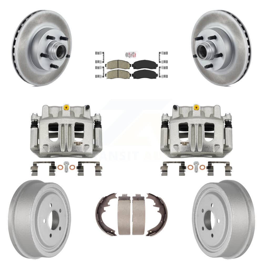 Transit Auto - KCG-101444N - Front and Rear Disc Brake Kits